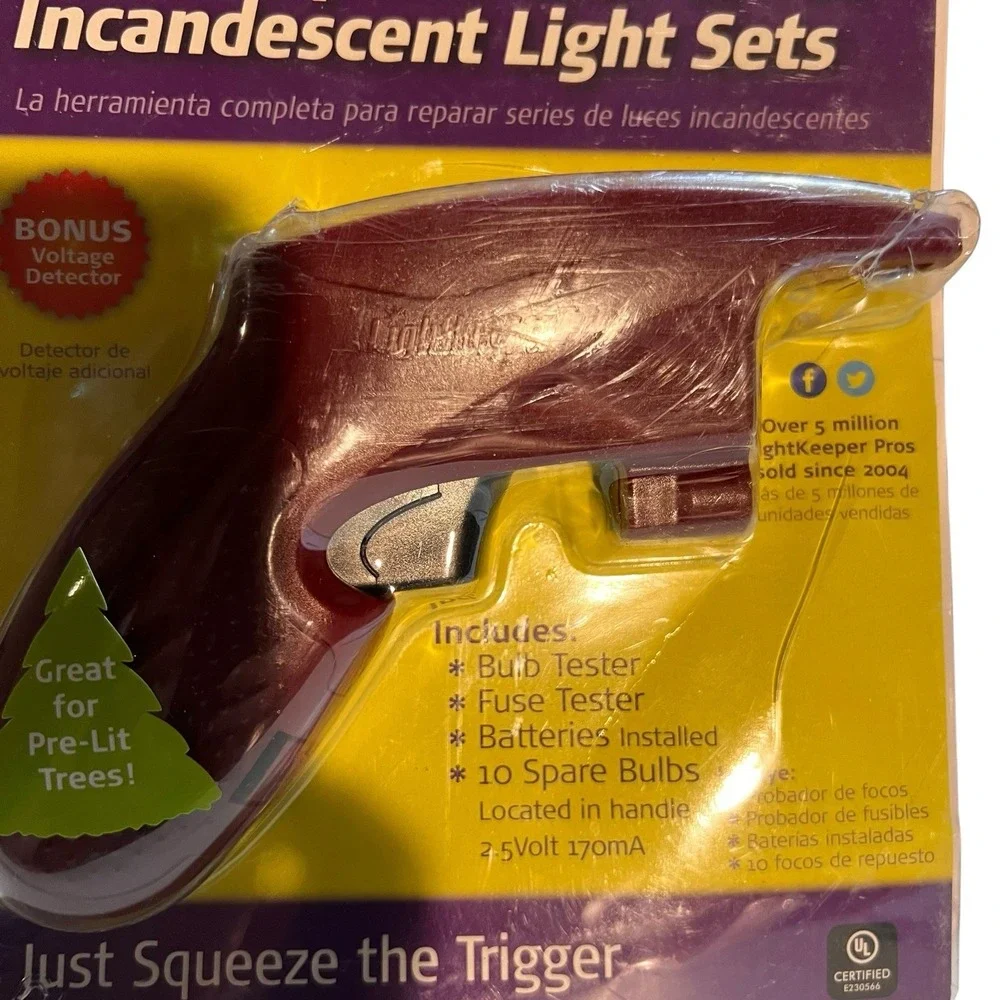 LightKeeper Pro Complete Tool‎ for Incandescent Light Repair 1 pk New